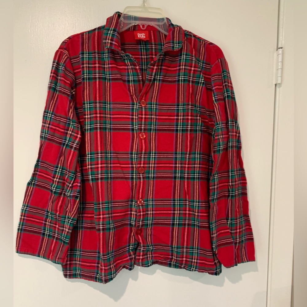 Macys family pj’s holiday lane mens small set